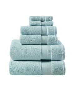 Madison Park Signature Plendor Cotton 6-Pc. Bath Towel Set
