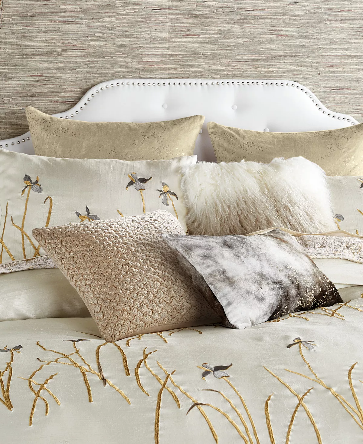 Michael Aram Iris Standard Sham 7 Michael Aram Iris Standard Sham - Image 5