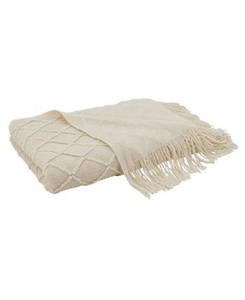 Saro Lifestyle Knitted Throw Blanket 5 Saro Lifestyle Knitted Throw Blanket - Image 3