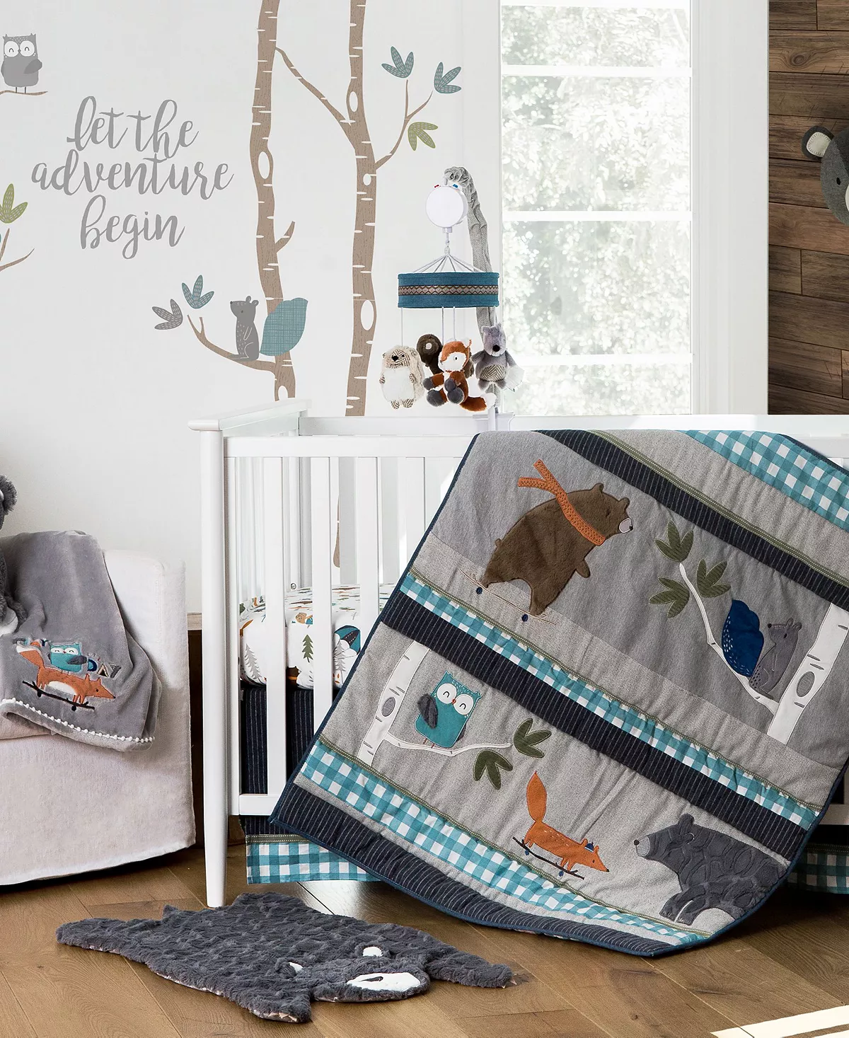 Levtex Baby Play Day Crib Blanket 4 Levtex Baby Play Day Crib Blanket - Image 2