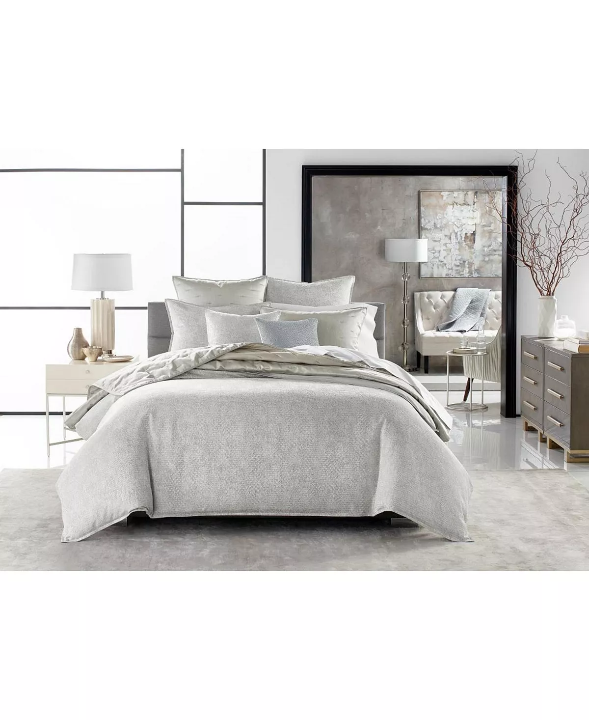 Hotel Collection Tessellate 3-Pc. Duvet Cover Set, Full/Queen, Created For Macy's 8 Hotel Collection Tessellate 3-Pc. Duvet Cover Set, Full/Queen, Created For Macy's - Image 6