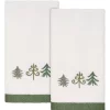 Avanti Christmas Trees Fingertip Towels, 2 Piece -Avanti Linens Shop 17835507 fpx