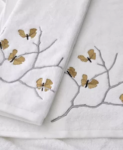 Michael Aram Butterfly Gingko Embroidered Towel Set, 2 Pieces 12 Michael Aram Butterfly Gingko Embroidered Towel Set, 2 Pieces -Avanti Linens Shop 18397325 fpx