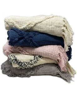 Elrene Farmhouse Living Diamond Tufted Throw Blanket, 50 X 60 11 Elrene Farmhouse Living Diamond Tufted Throw Blanket, 50 X 60 -Avanti Linens Shop 18456201 fpx