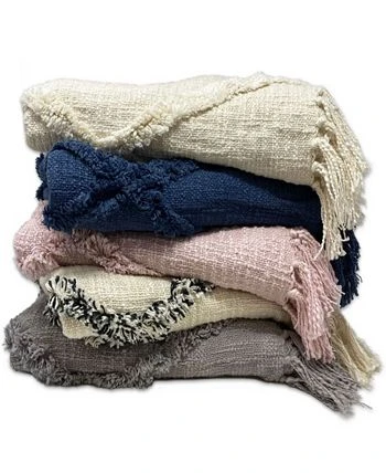 Elrene Farmhouse Living Diamond Tufted Throw Blanket, 50 X 60 5 Elrene Farmhouse Living Diamond Tufted Throw Blanket, 50 X 60 - Image 3