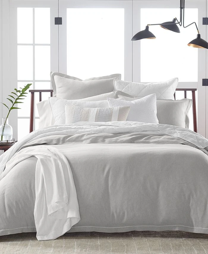 Hotel Collection Linen/Modal® Blend Duvet Cover, Full/Queen, Created For Macy's 3 Hotel Collection Linen/Modal® Blend Duvet Cover, Full/Queen, Created For Macy's
