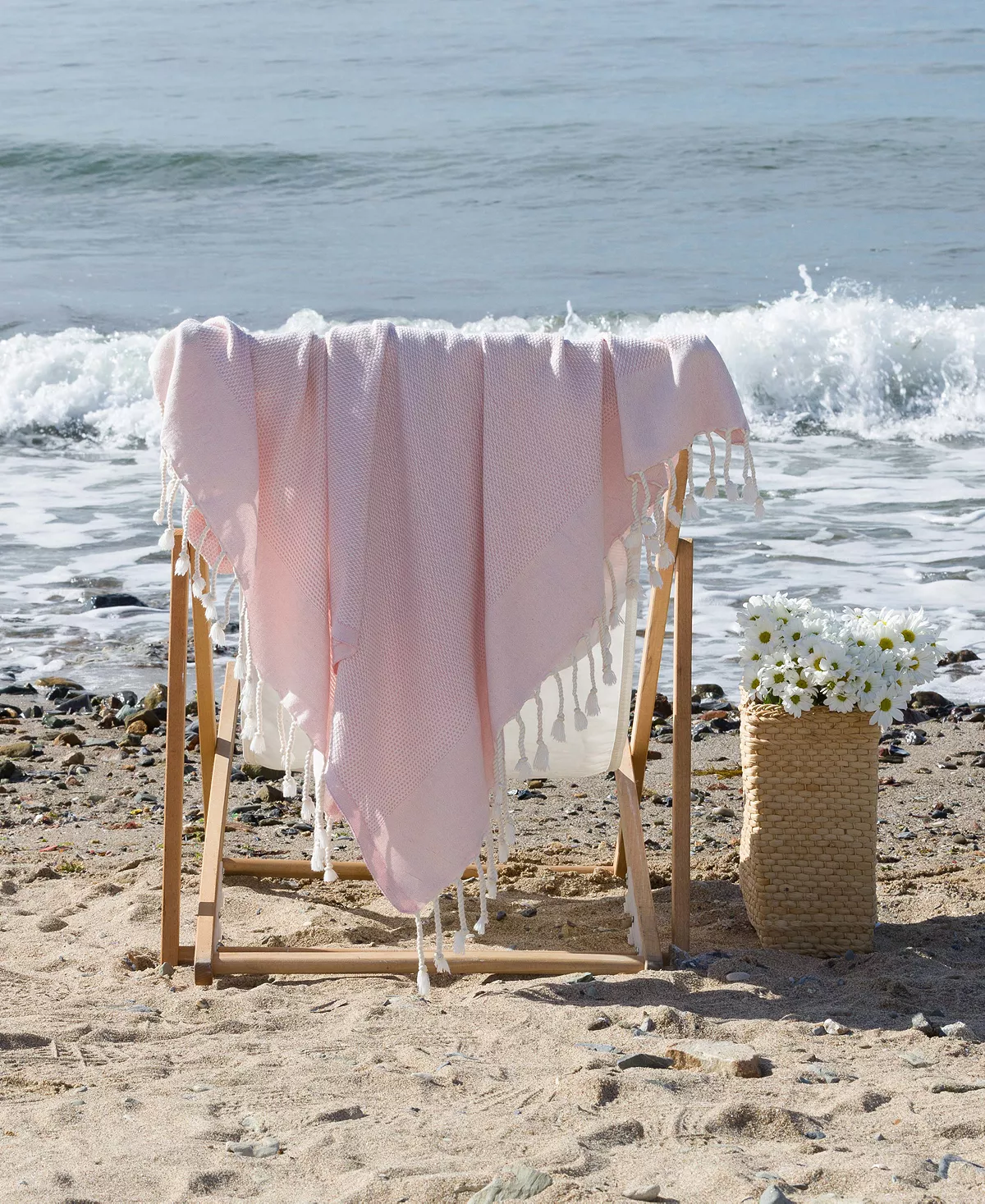 Linum Home Textiles Turkish Cotton Fun In Paradise Pestemal Beach Towel 7 Linum Home Textiles Turkish Cotton Fun In Paradise Pestemal Beach Towel - Image 5