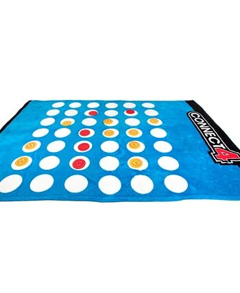 Hasbro Connect 4 Game Blanket 6 Hasbro Connect 4 Game Blanket - Image 4
