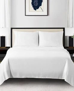 Anne Klein Reverie 4-Piece Solid Sheet Set, Full