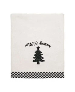 Avanti Tis The Season Bath Towel