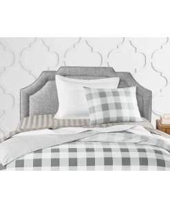 Charter Club Gingham Colorblock 2-Pc. Duvet Cover Set, Twin, Created For Macy's