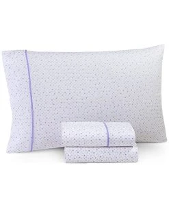 Charter Club Kids Multi Dots 3-Pc. Cotton Sheet Set, Twin, Created For Macy's