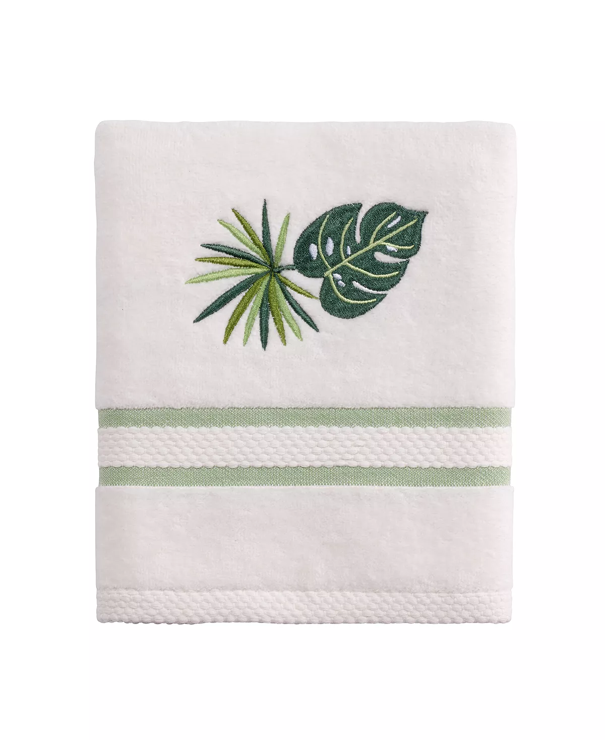 Avanti Viva Palm Decorative Hand Towel 3 Avanti Viva Palm Decorative Hand Towel