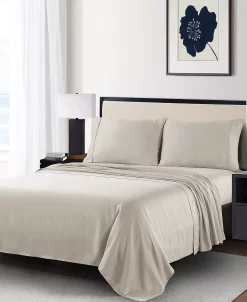 Anne Klein Reverie Cotton Under 200-Thread Count 4 Piece California King Solid Sheet Set 10 Anne Klein Reverie Cotton Under 200-Thread Count 4 Piece California King Solid Sheet Set -Avanti Linens Shop 21771488 fpx