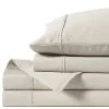 Anne Klein Reverie Cotton Under 200-Thread Count 4 Piece Full Solid Sheet Set 2 Anne Klein Reverie Cotton Under 200-Thread Count 4 Piece Full Solid Sheet Set -Avanti Linens Shop 21772156 fpx