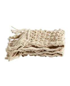 Nearly Natural Boho Fringed Woven Macrame Decorative Pillow Cover, 18 -Avanti Linens Shop 21785033 fpx