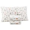Whim By Martha Stewart CLOSEOUT! Christmas In Paris Cotton Flannel 3-Pc. Sheet Set, Twin, Created For Macy's -Avanti Linens Shop 22249339 fpx