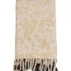 Saro Lifestyle Two-Tone Design Foil Print Throw Blanket, 68 X 52 -Avanti Linens Shop 22259926 fpx