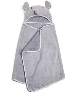 Charter Club Kids Elephant Hooded Towel, 25 X 50, Created For Macy's