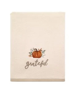 Avanti 50 X 27 Cotton Exclusive Of Embellishment, Grateful Patch Bath Towel