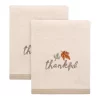 Avanti 30 X 16 Cotton Exclusive Of Embellishment, Grateful Patch Hand Towel Set, 2 Piece -Avanti Linens Shop 22480339 fpx
