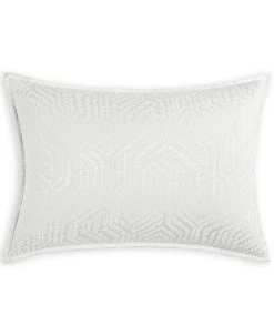 Hotel Collection Etched Geo Sham, Standard, Created For Macy's