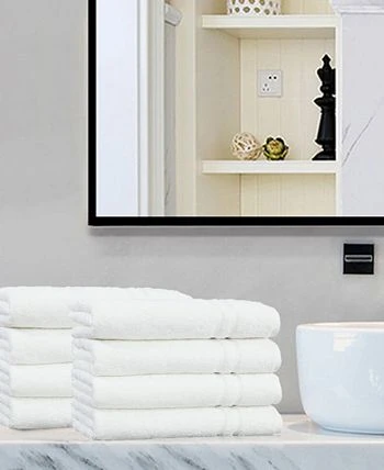 Linum Home Denzi 8-Pc. Hand Towel Set 4 Linum Home Denzi 8-Pc. Hand Towel Set - Image 2