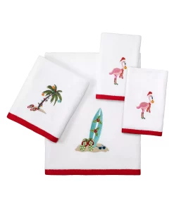 Avanti Flamingo Jingle Bath Towel -Avanti Linens Shop 22829166 fpx