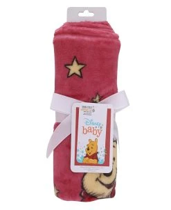 Disney Winnie The Pooh My First Christmas Photo Op Baby Blanket -Avanti Linens Shop 22971619 fpx