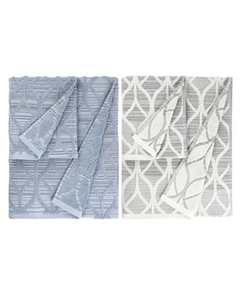 Linum Home Textiles Alev Jacquard 2 Piece Turkish Cotton Bath Towel Set 5 Linum Home Textiles Alev Jacquard 2 Piece Turkish Cotton Bath Towel Set - Image 3