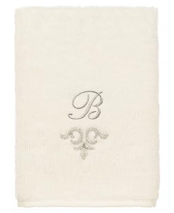 Linum Home Textiles Turkish Cotton Monica Embellished Towel 3 Piece Set - Cream -Avanti Linens Shop 23140195 fpx