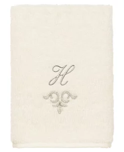 Linum Home Textiles Turkish Cotton Monica Embellished Towel 3 Piece Set - Cream -Avanti Linens Shop 23140221 fpx