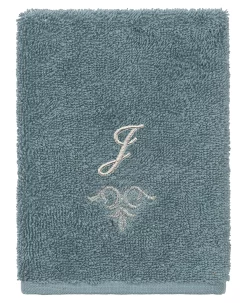 Linum Home Textiles Turkish Cotton Monica Embellished Towel 3 Piece Set - Teal -Avanti Linens Shop 23140364 fpx