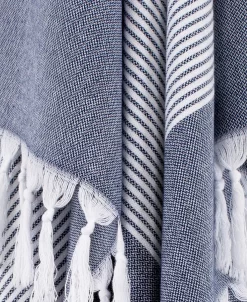 Linum Home Textiles Elegant Thin Stripe Pestemal Pack Of 2 100% Turkish Aegean Cotton Beach Towel 20 Linum Home Textiles Elegant Thin Stripe Pestemal Pack Of 2 100% Turkish Aegean Cotton Beach Towel -Avanti Linens Shop 23154661 fpx