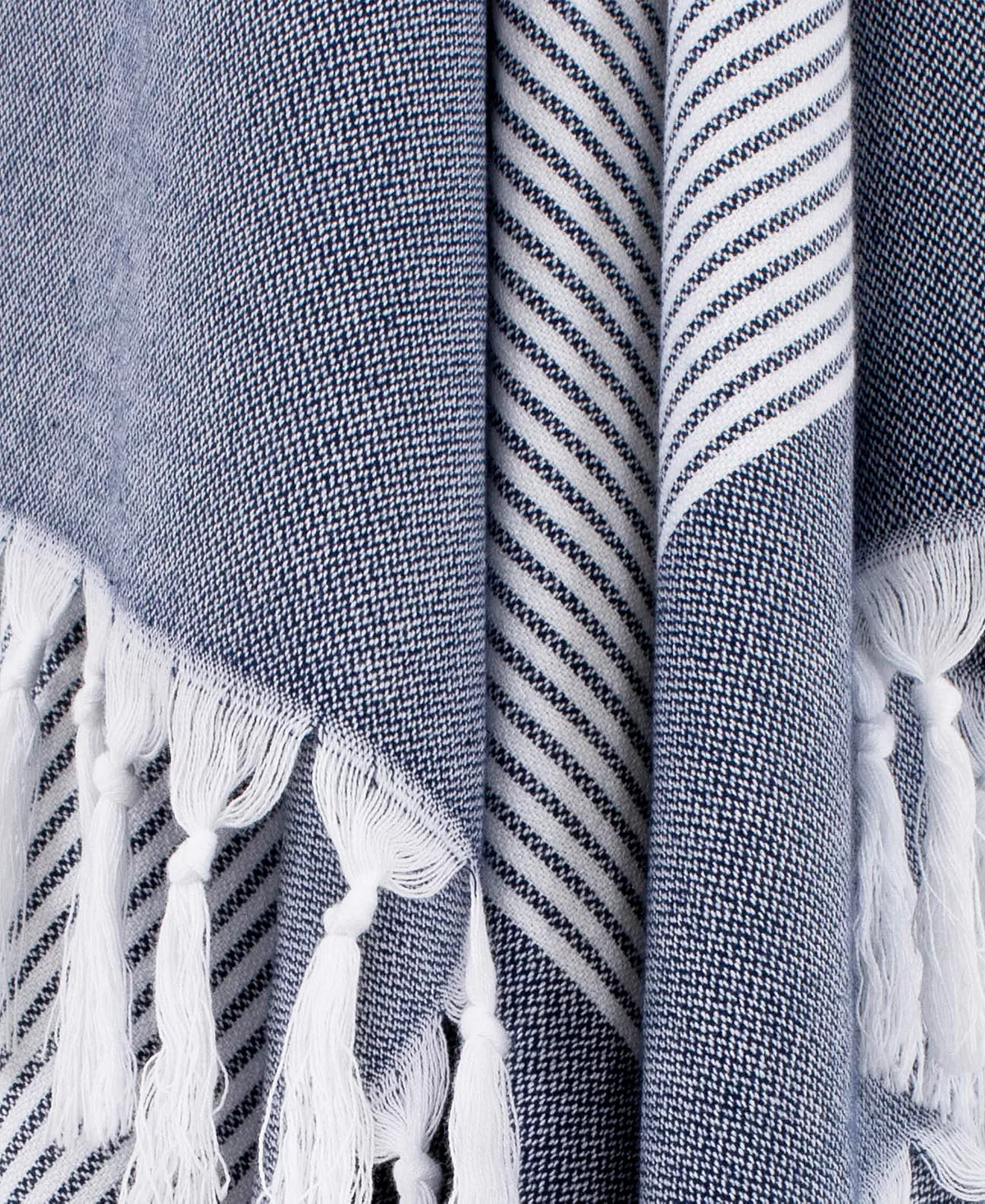 Linum Home Textiles Elegant Thin Stripe Pestemal Pack Of 2 100% Turkish Aegean Cotton Beach Towel 11 Linum Home Textiles Elegant Thin Stripe Pestemal Pack Of 2 100% Turkish Aegean Cotton Beach Towel - Image 9