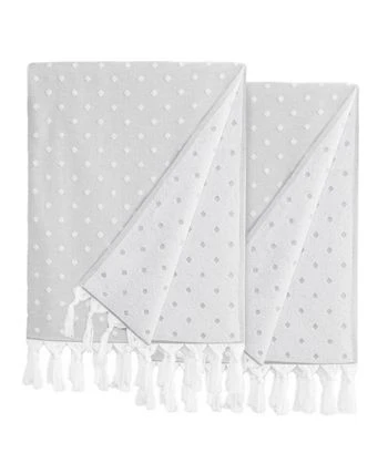 Linum Home Textiles Ephesus Pestemal Pack Of 2 100% Turkish Cotton Beach Towel 4 Linum Home Textiles Ephesus Pestemal Pack Of 2 100% Turkish Cotton Beach Towel - Image 2