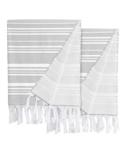 Linum Home Textiles Ephesus Pestemal Pack Of 2 100% Turkish Cotton Beach Towel -Avanti Linens Shop 23154827 fpx