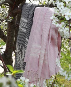 Linum Home Textiles Luxe Herringbone Pestemal Pack Of 2 100% Turkish Cotton Beach Towel -Avanti Linens Shop 23155157 fpx