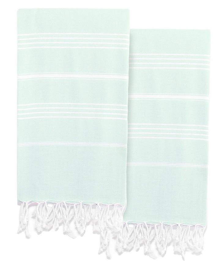 Linum Home Textiles Lucky Pestemal Pack Of 2 100% Turkish Cotton Beach Towel 3 Linum Home Textiles Lucky Pestemal Pack Of 2 100% Turkish Cotton Beach Towel