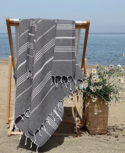 Linum Home Textiles Lucky Pestemal Pack Of 2 100% Turkish Cotton Beach Towel 23 Linum Home Textiles Lucky Pestemal Pack Of 2 100% Turkish Cotton Beach Towel -Avanti Linens Shop 23155231 fpx