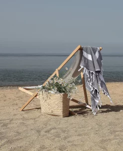 Linum Home Textiles 100% Turkish Cotton Diamond Pestemal Beach Towel Collection, 2 Piece -Avanti Linens Shop 23155342 fpx