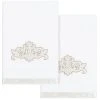 Linum Home Textiles Turkish Cotton May Embellished Bath Towel Set, 2 Piece -Avanti Linens Shop 23163659 fpx