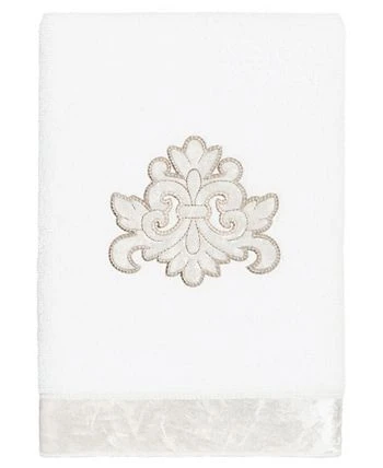 Linum Home Textiles Turkish Cotton May Embellished Hand Towel Set, 2 Piece 4 Linum Home Textiles Turkish Cotton May Embellished Hand Towel Set, 2 Piece - Image 2