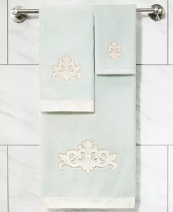 Linum Home Textiles Turkish Cotton May Embellished Hand Towel Set, 2 Piece 20 Linum Home Textiles Turkish Cotton May Embellished Hand Towel Set, 2 Piece -Avanti Linens Shop 23163821 fpx