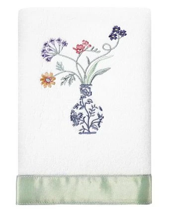 Linum Home Textiles Turkish Cotton Stella Embellished Towel Set, 3 Piece 5 Linum Home Textiles Turkish Cotton Stella Embellished Towel Set, 3 Piece - Image 3