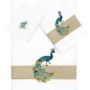 Linum Home Textiles Turkish Cotton Penelope Embellished Towel Set, 3 Piece -Avanti Linens Shop 23164303 fpx