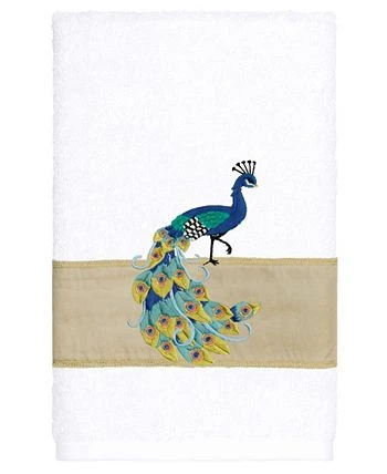 Linum Home Textiles Turkish Cotton Penelope Embellished Towel Set, 3 Piece 5 Linum Home Textiles Turkish Cotton Penelope Embellished Towel Set, 3 Piece - Image 3