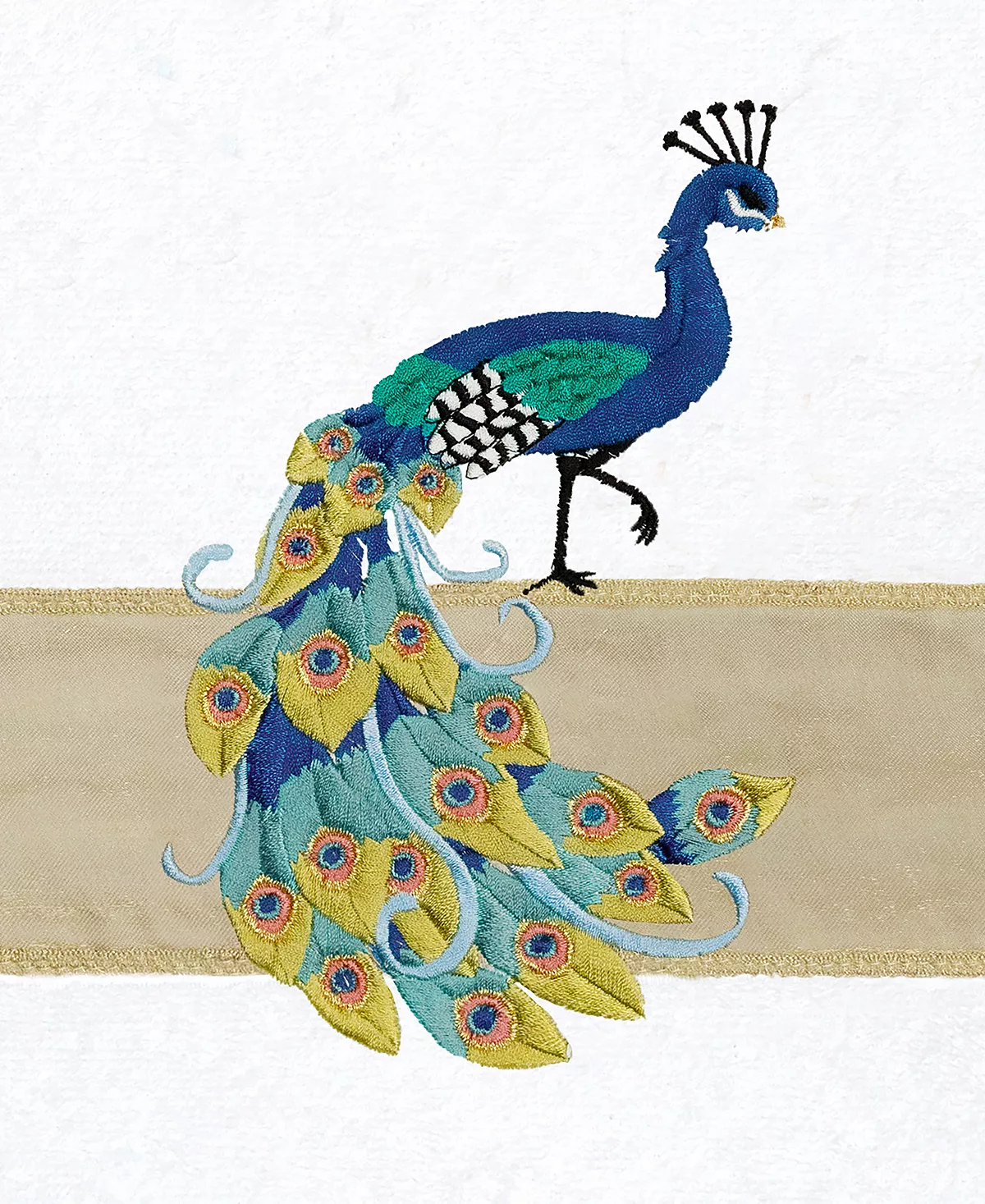 Linum Home Textiles Turkish Cotton Penelope Embellished Bath Towel Set, 2 Piece 6 Linum Home Textiles Turkish Cotton Penelope Embellished Bath Towel Set, 2 Piece - Image 4