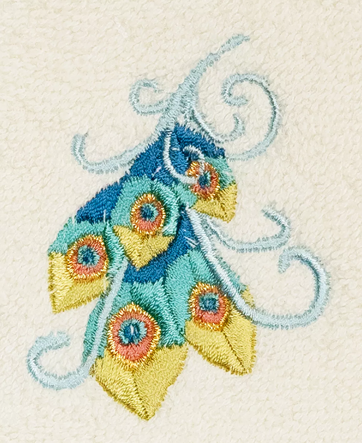 Linum Home Textiles Turkish Cotton Penelope Embellished Washcloth Set, 2 Piece 8 Linum Home Textiles Turkish Cotton Penelope Embellished Washcloth Set, 2 Piece - Image 6