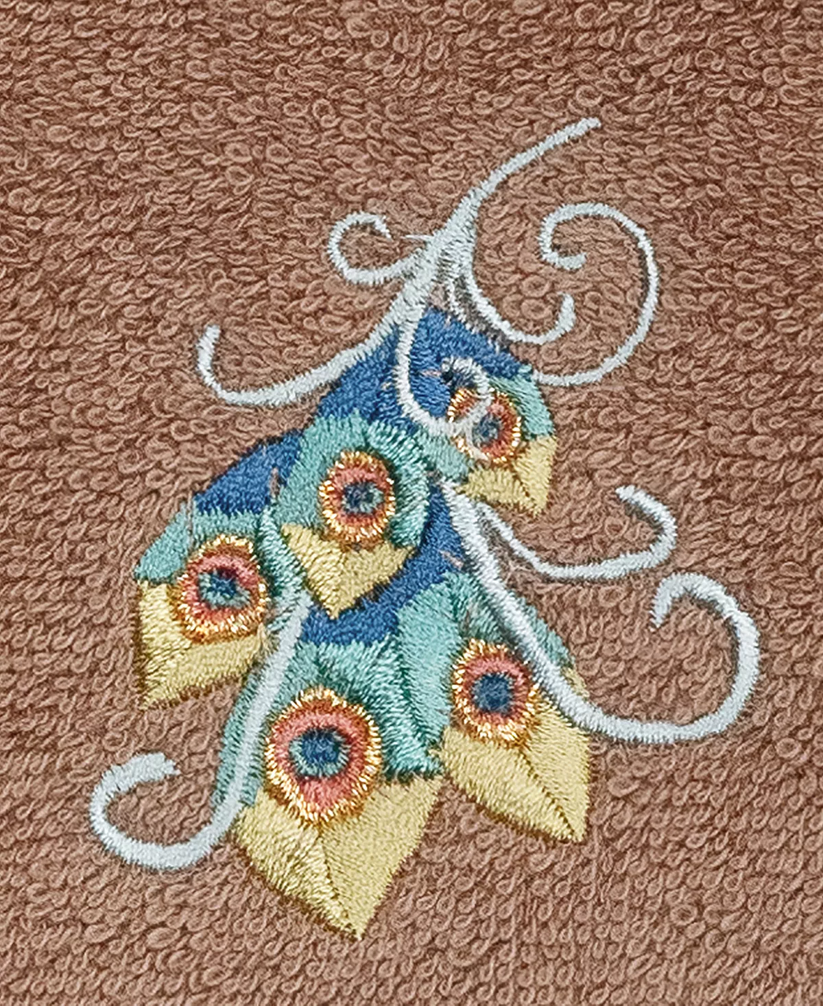 Linum Home Textiles Turkish Cotton Penelope Embellished Washcloth Set, 2 Piece 9 Linum Home Textiles Turkish Cotton Penelope Embellished Washcloth Set, 2 Piece - Image 7